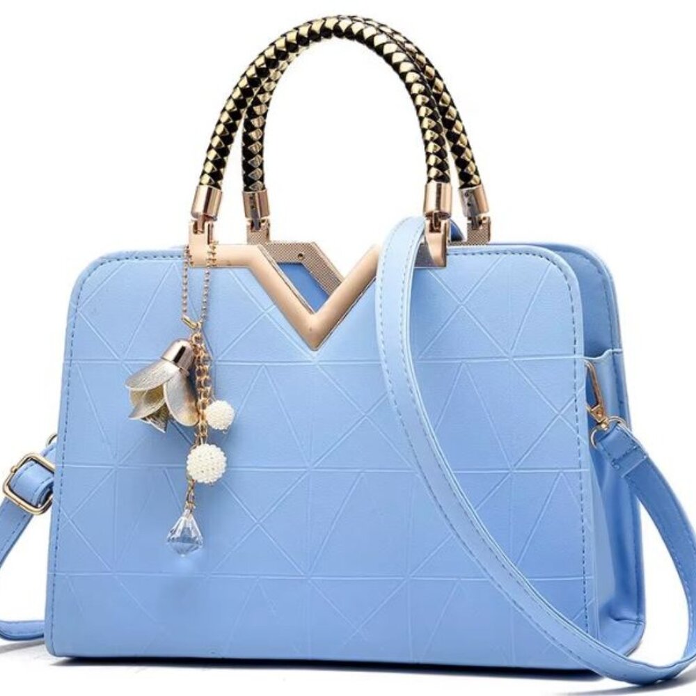 New woman's high quality Pu leather designer fashion bag.